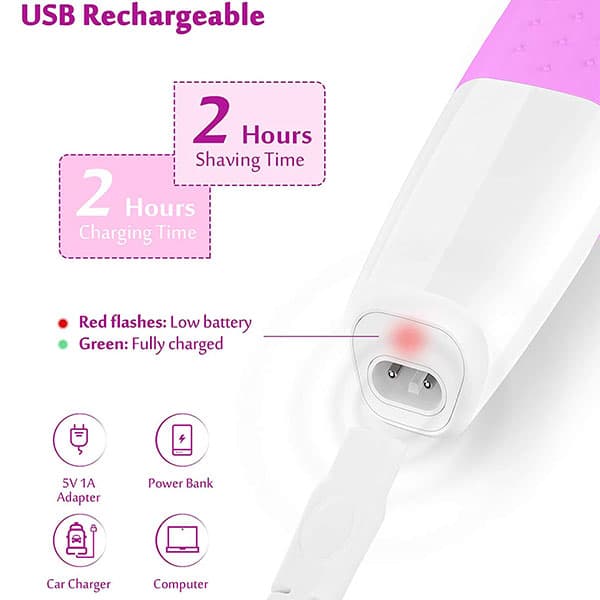 ماشین اصلاح زنانه 3 در 1 ElectriBrite — تصویر ۲