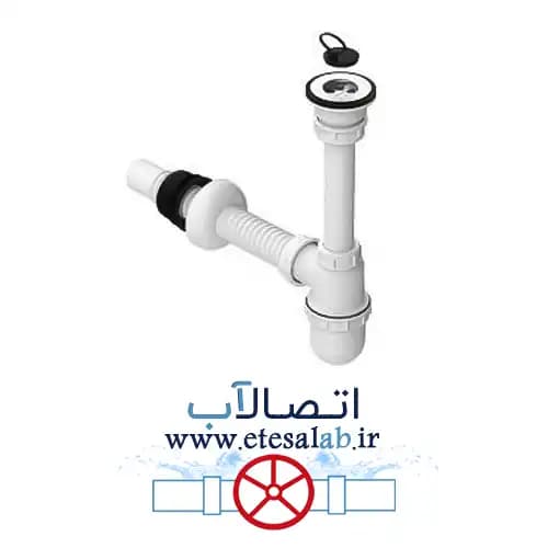 سیفون روشویی با خرطومی 316 محک — تصویر ۲