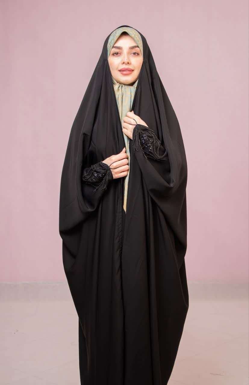 چادر عبا جواهر دوزی نازگل — تصویر ۵