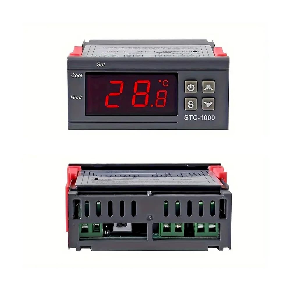 ترموستات دیجیتال STC-1000 24V | کنترلر دما گرمایش و سرمایش — تصویر ۳