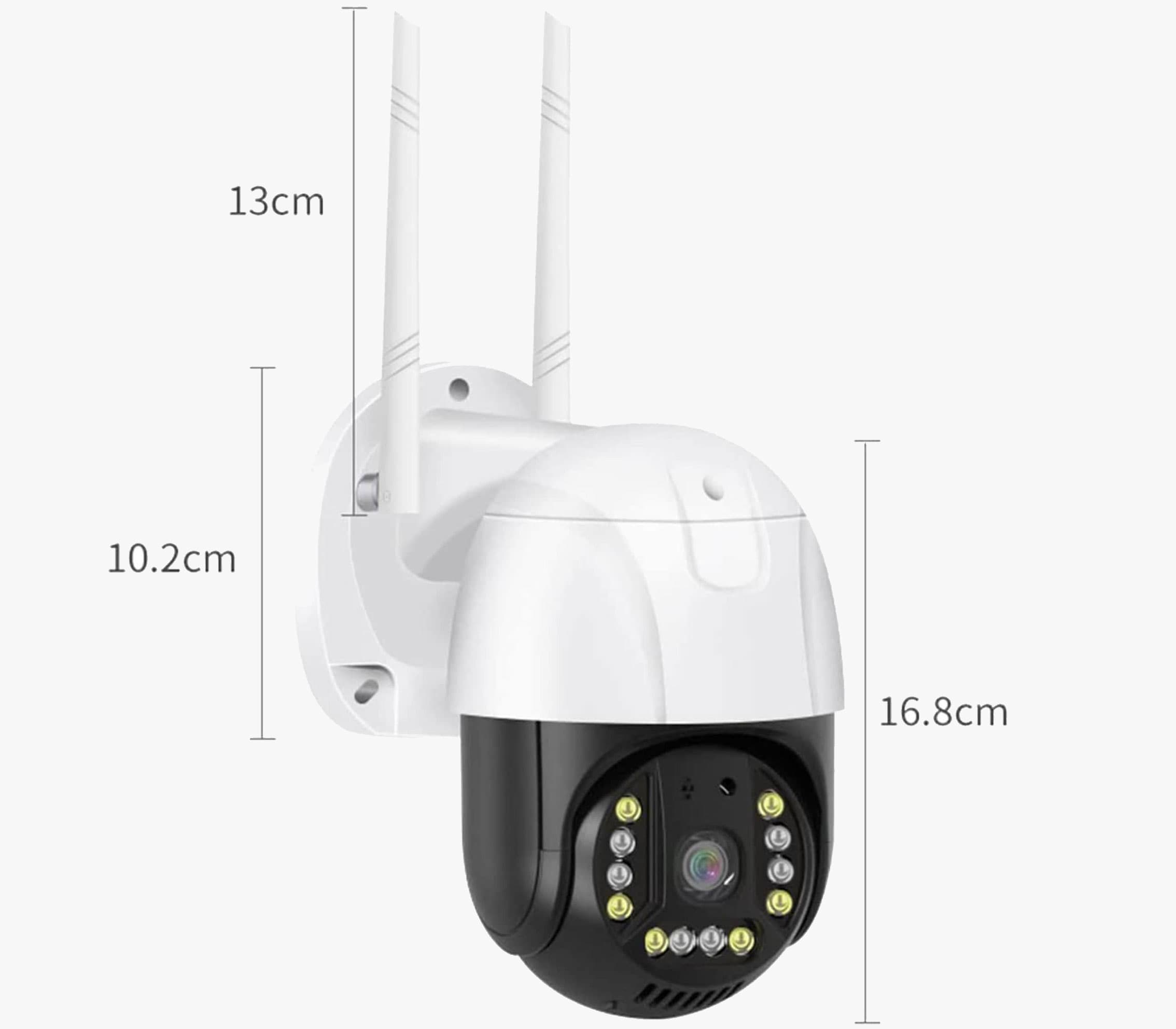 دوربین مداربسته تحت شبکه مینی اسپید دام سیمکارتی IPC-V380 PRO — تصویر ۶