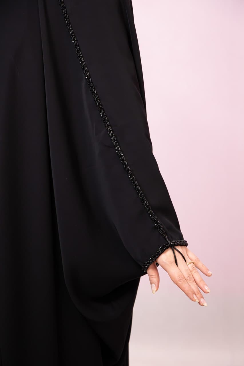 چادر عبا جواهر دوزی ساقه دوبل — تصویر ۶