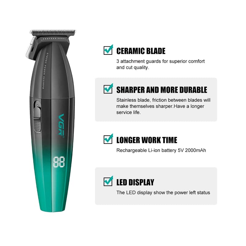 ماشین اصلاح وی جی آر V-906 | موزر سر و صورت VGR — تصویر ۵