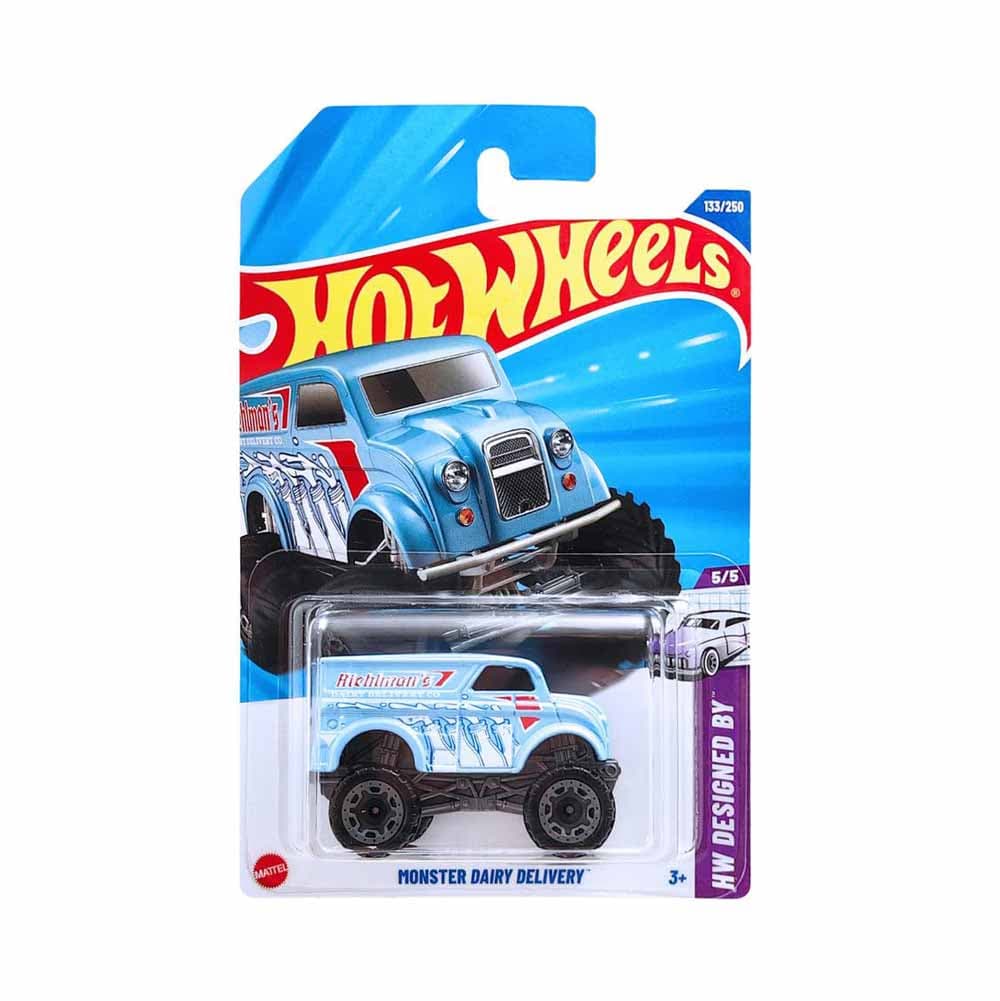 ماشین فلزی هات ویلز مدل MONSTER DAIRY DELIVERY
