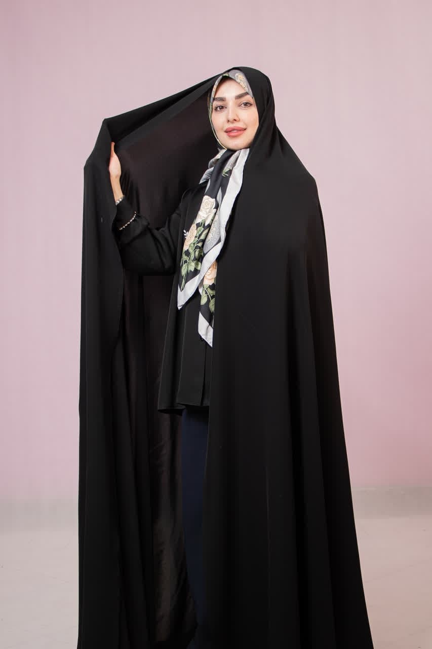 چادر ایرانی ساده (سنتی) — تصویر ۴