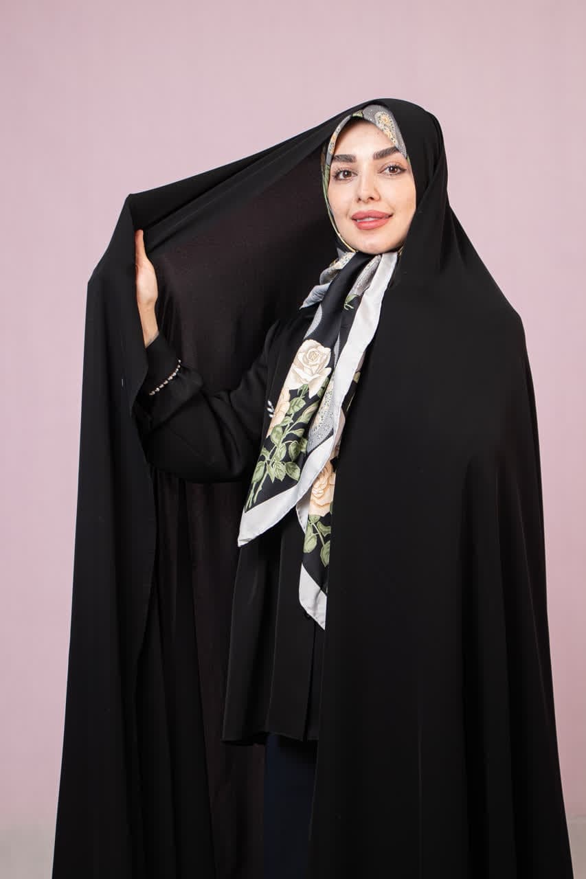چادر ایرانی ساده (سنتی) — تصویر ۳
