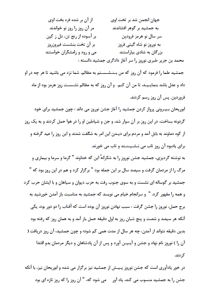 تحقیق درباره تاریخچه عید نوروز — تصویر ۶