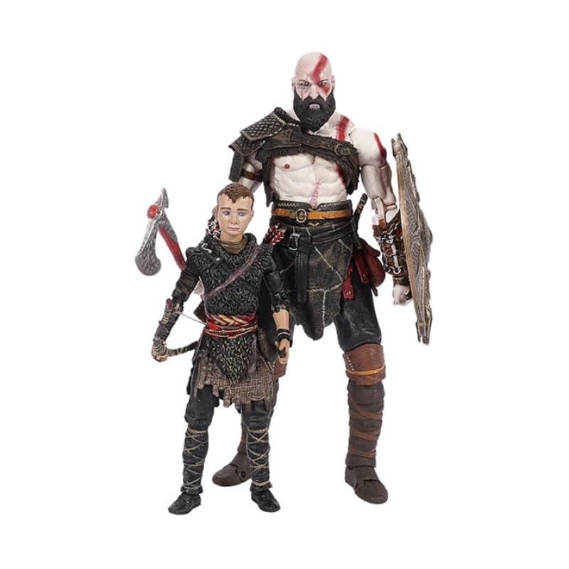 اکشن فیگور Neca طرح God Of War 3 Kratos & Atreus کد 49326 — تصویر ۱۱