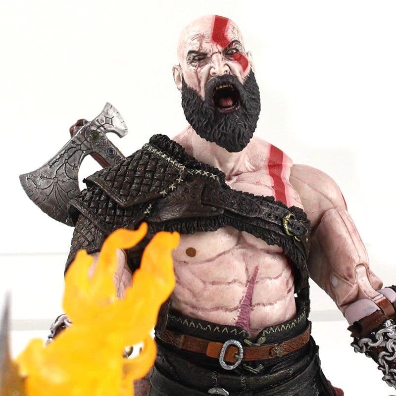 اکشن فیگور Neca طرح God Of War 3 Kratos & Atreus کد 49326 — تصویر ۷