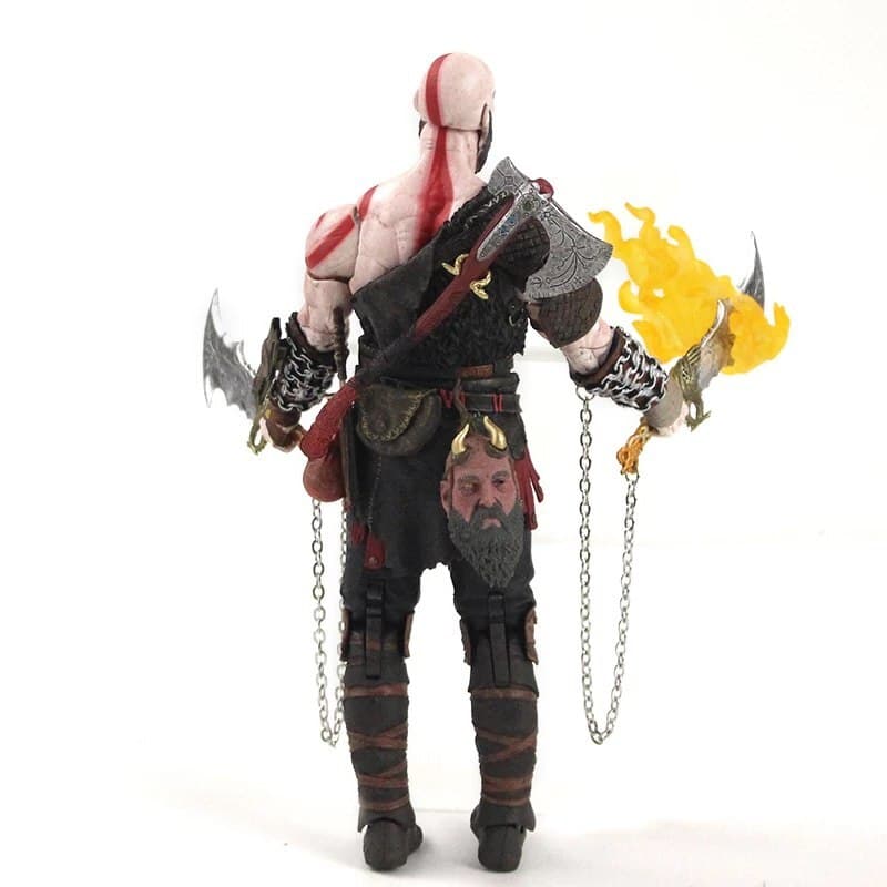 اکشن فیگور Neca طرح God Of War 3 Kratos & Atreus کد 49326 — تصویر ۴