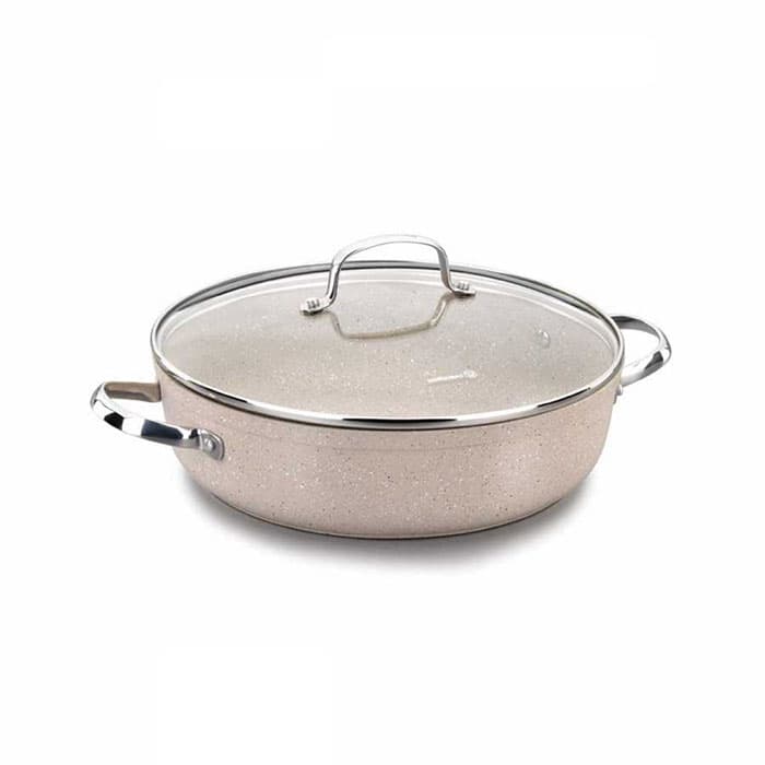 ماهیتابه دو دسته گرانیتا سایز 26 کرکماز کد 1263 — تصویر ۲