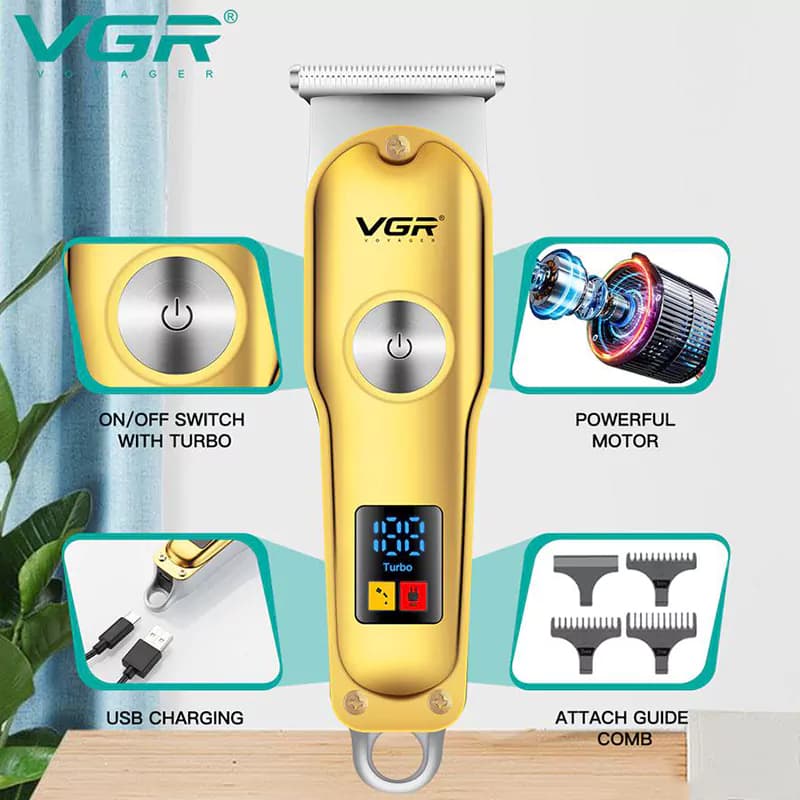 ماشین اصلاح وی جی آر V-290 | خط زن سر و صورت VGR — تصویر ۷