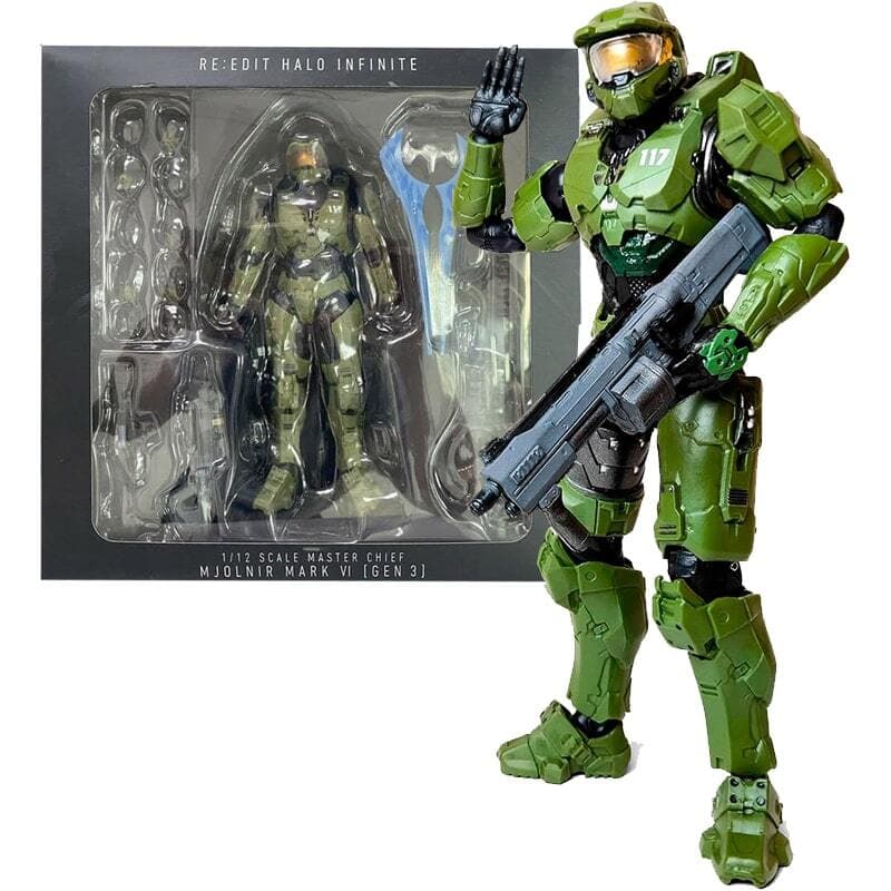 اکشن فیگور طرح Halo Infinite Master Chief — تصویر ۹