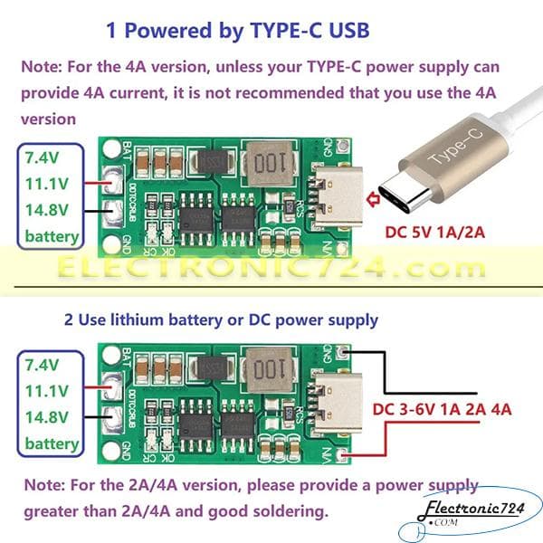 شارژر باتری لیتیوم 3 سل 4 آمپر 3Cell 4A Lithium Battery Charger — تصویر ۵