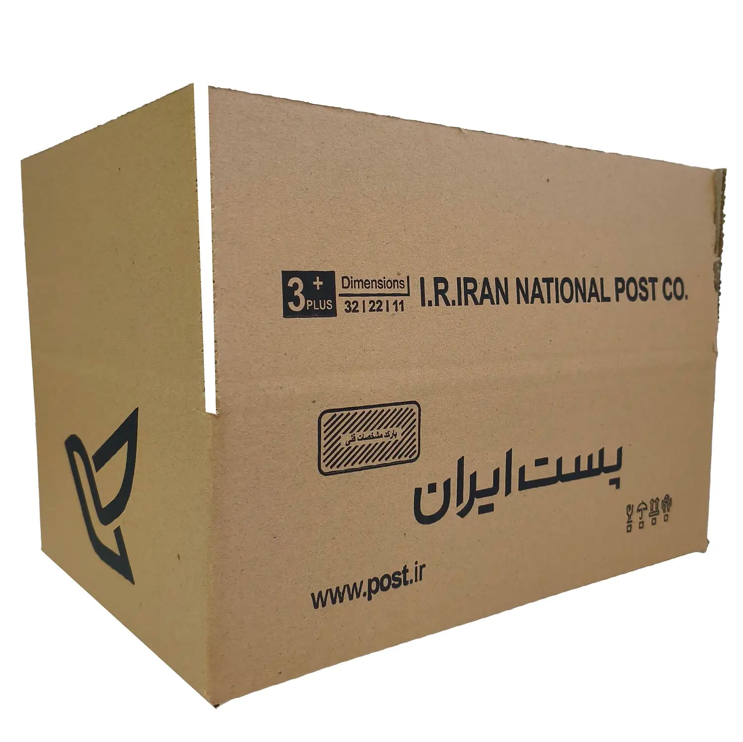 کارتن پستی سایز 3 پلاس سه لایه (20 عددی) — تصویر ۵