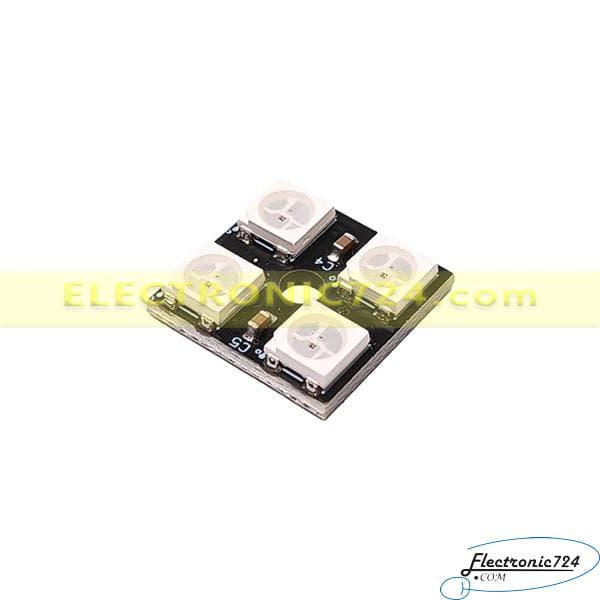 ماژول ال ای دی WS2812 RGB LED 4Bits Square