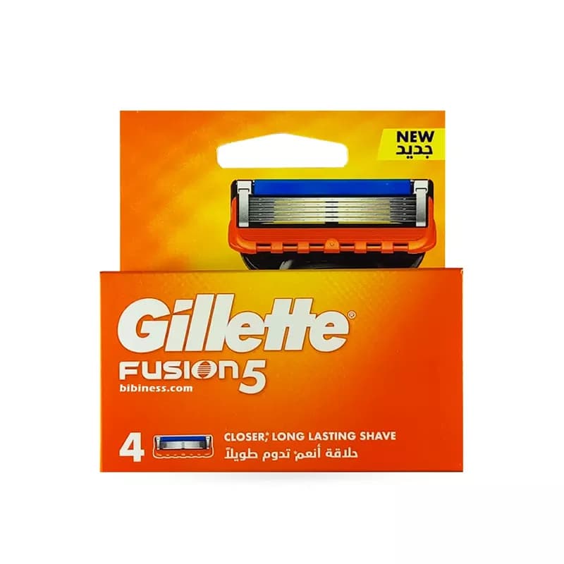 تیغ یدک فیوژن 5 ژیلت بسته 4 عددی Gillette Fusion