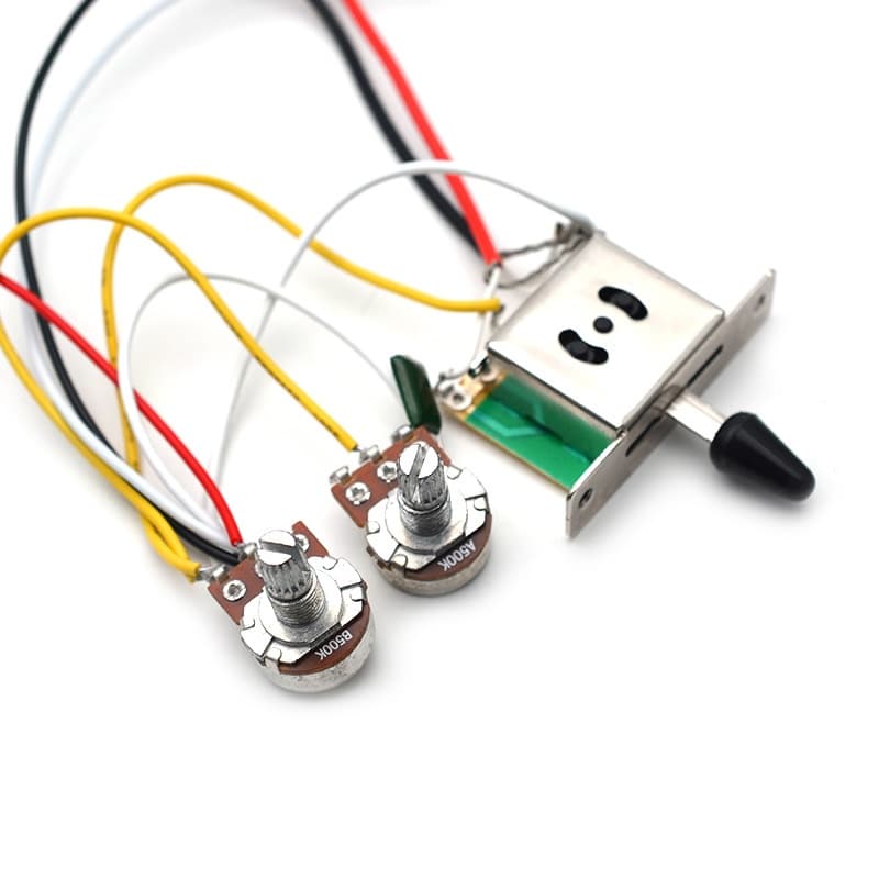 ست کامل پیکاپ هامباکر گیتار الکتریک Belcat Alnico 5 — تصویر ۳