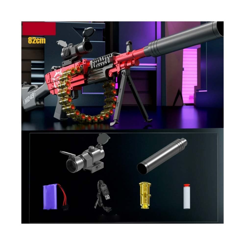 تفنگ شارژی حرفه ای مدل M249 — تصویر ۳