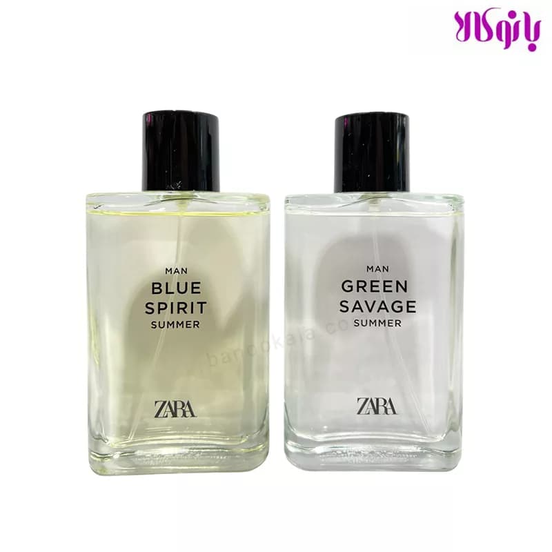 عطر زارا من بلو اسپریت و گرین ساواج دوقلو GREEN SAVAGE + BLUE SPIRIT