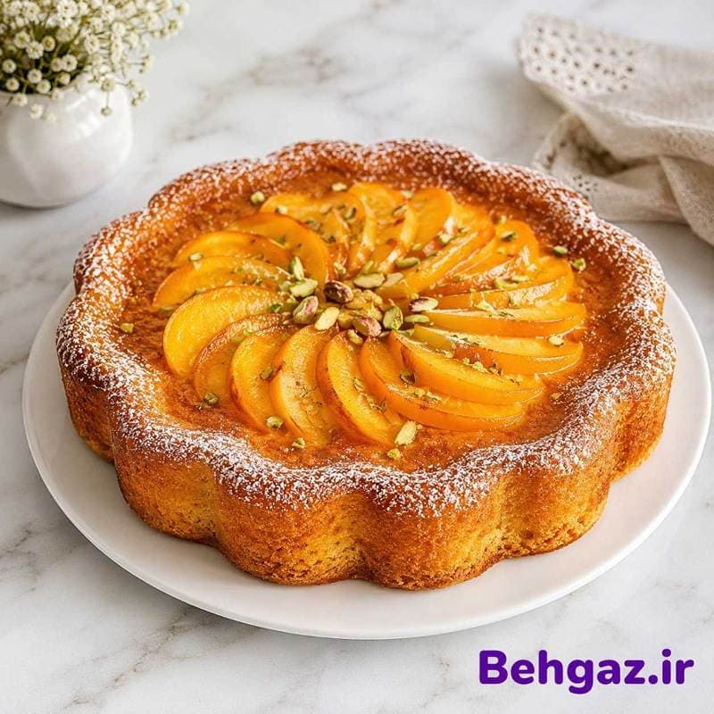 قالب کیک شارلوت مدل لبه کوتاه کف گود — تصویر ۸