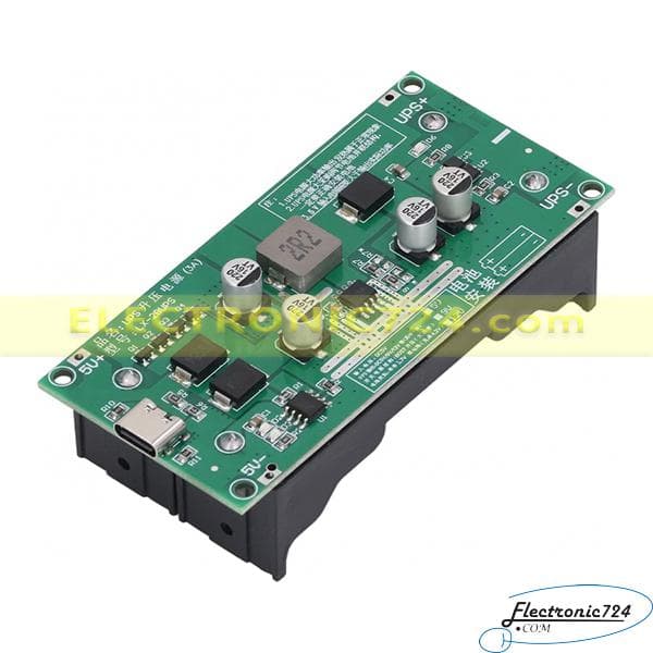 ماژول شارژ باتری لیتیومی 2 سل خروجی 12 ولت LX-2B UPS 3A — تصویر ۲