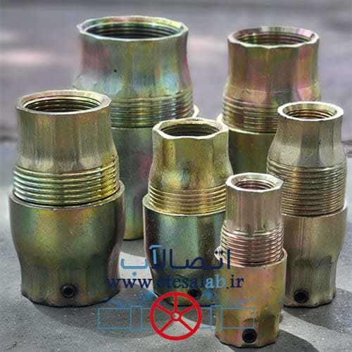 مهره ماسوره طلایی سایز 1.1/2 اینچ — تصویر ۴