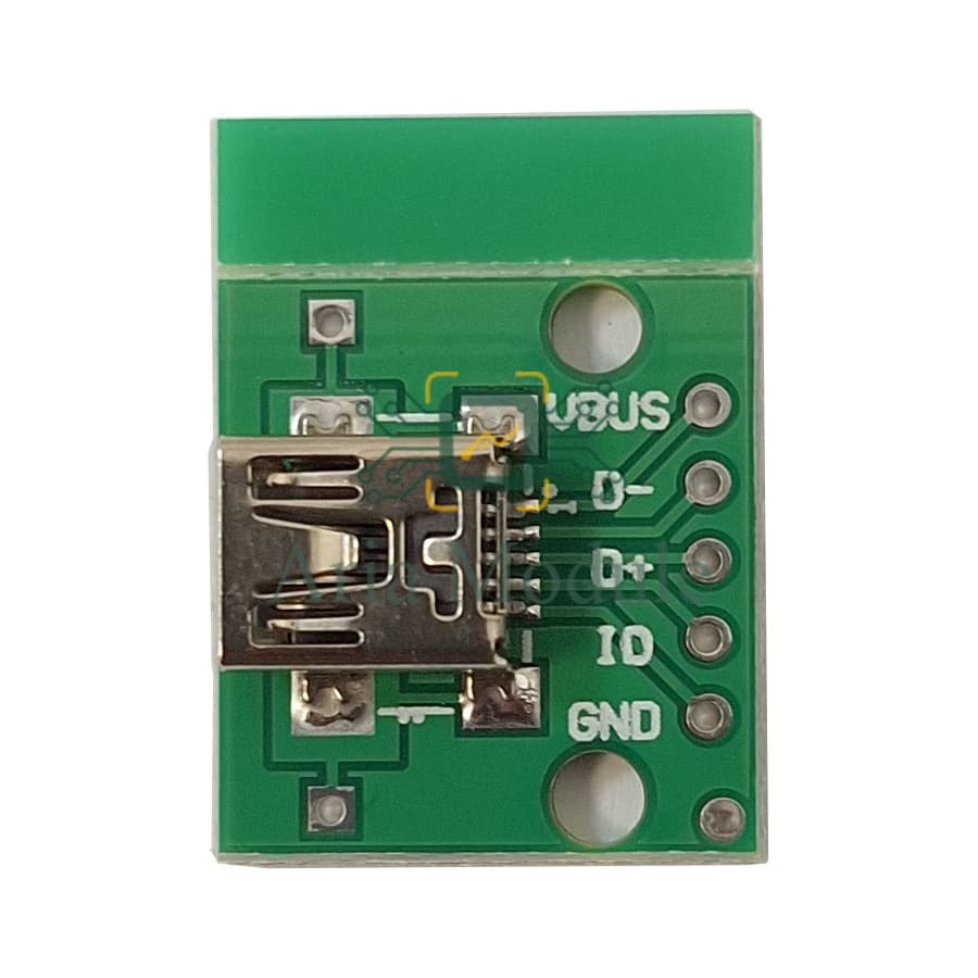 ماژول مبدل Mini USB to DIP 5pin — تصویر ۲