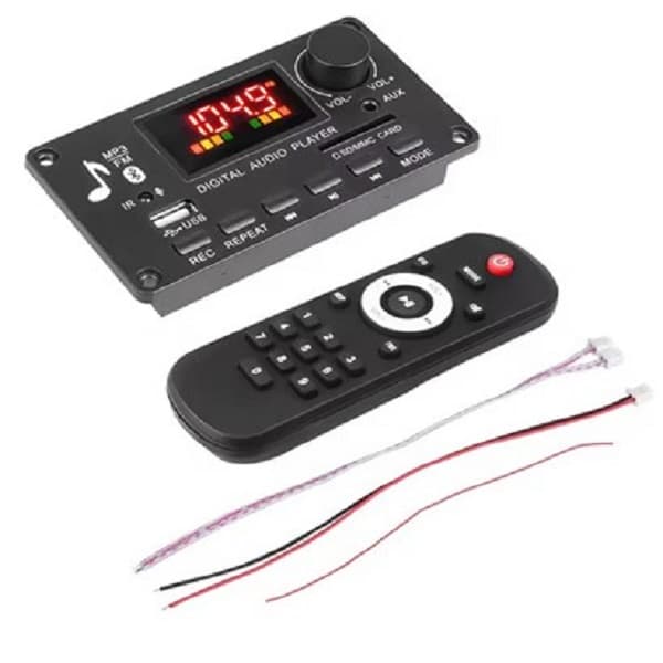 پخش کننده MP3 PLAYER پنلی بلوتوثی ولوم دار دارای آمپلی فایر 2X40W — تصویر ۶