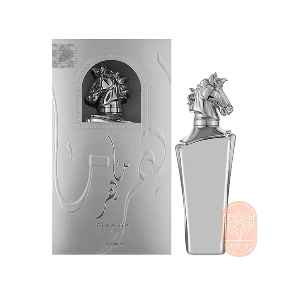 عطر لطافه ماهر لگاسی نقره ای | Lattafa Maahir Legacy — تصویر ۳