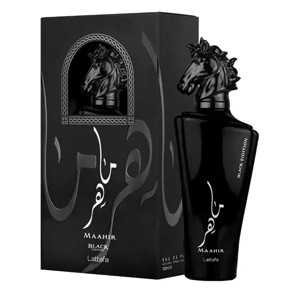 عطر لطافه ماهر بلک ادیشن | Lattafa Maahir Black Edition — تصویر ۴