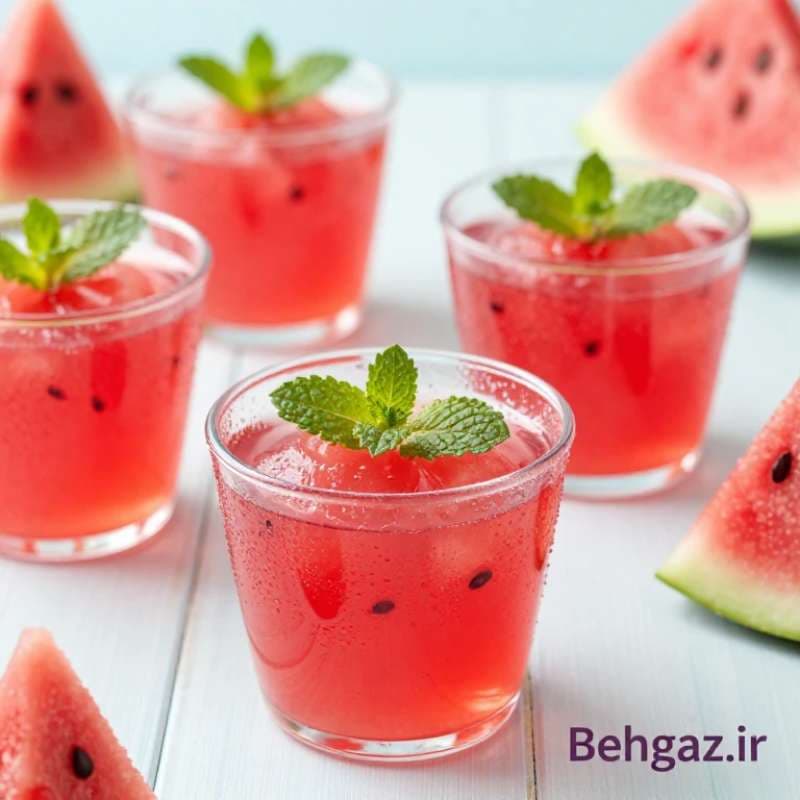 پودر ژله هندوانه سطلی فرمند – 3 کیلوگرم — تصویر ۴