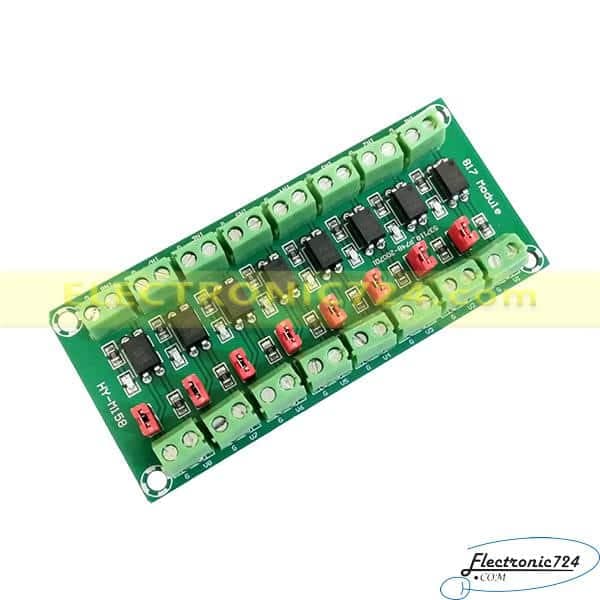 ایزولاتور 8 کانال اپتوکوپلری 8ch PC817 Optocoupler Isolation — تصویر ۳