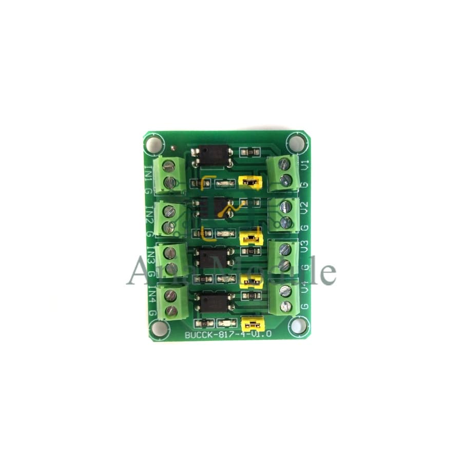 ایزولاتور 4 کانال اپتوکوپلری 4ch PC817 Optocoupler Isolation — تصویر ۳