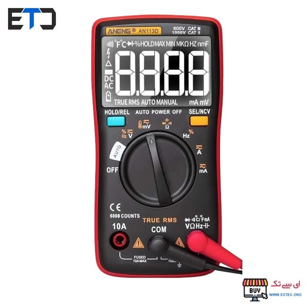 مولتی متر دیجیتالی اتورنج ANENG مدل AN113D — تصویر ۷
