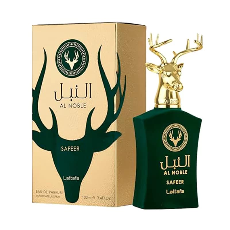 ادکلن النبل سفیر سبز لطافه Al Noble Safeer حجم 100 میلی لیتر — تصویر ۴