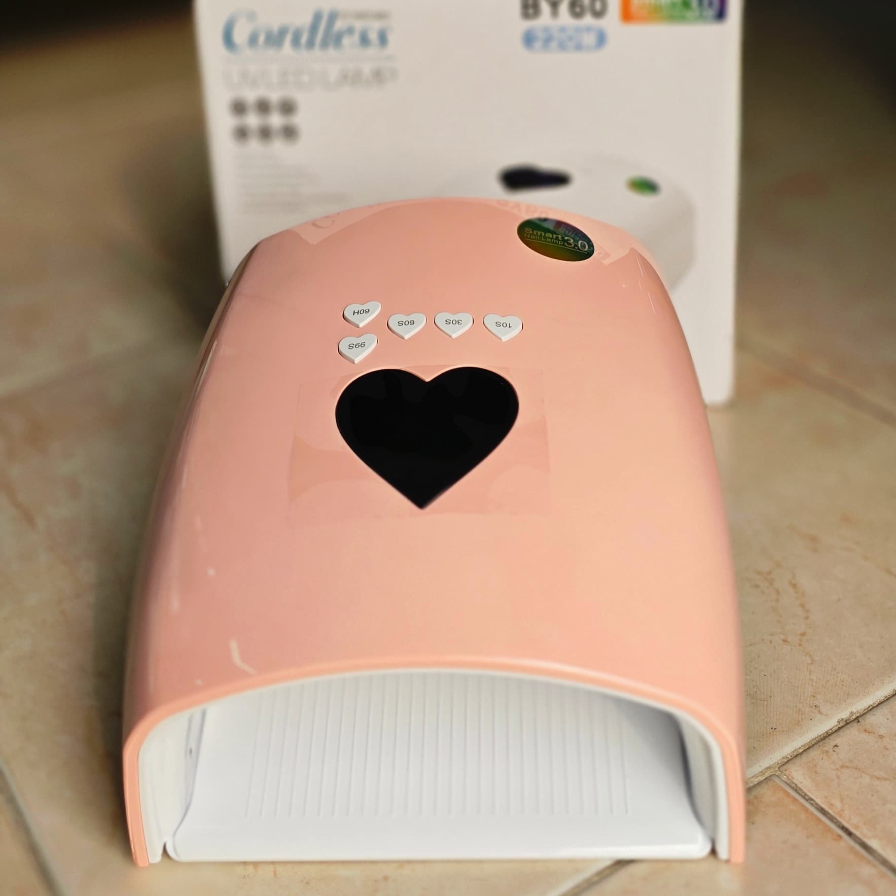 دستگاه یووی شارژی Cordless مدل BY60 — تصویر ۹