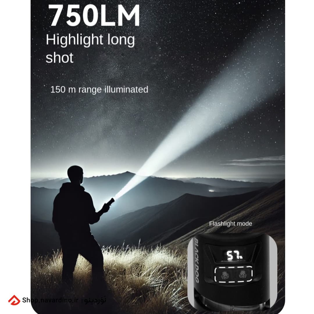 چراغ قوه بلک داگ CBD2450ZM011 — تصویر ۸