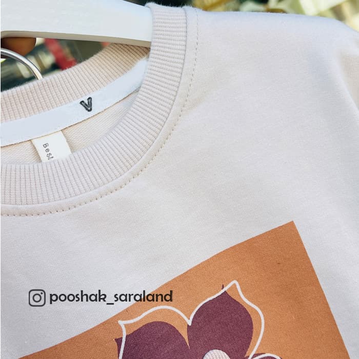 ست دورس و شلوار بچگانه طرح گل — تصویر ۷