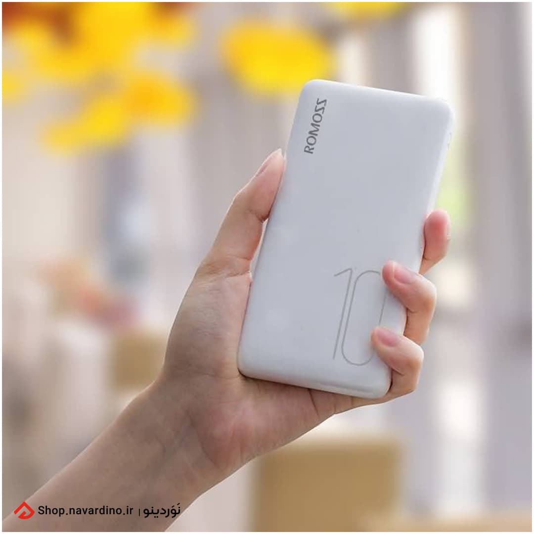پاوربانک 10000 روموس ROMOSS SLIM 10 — تصویر ۱۲