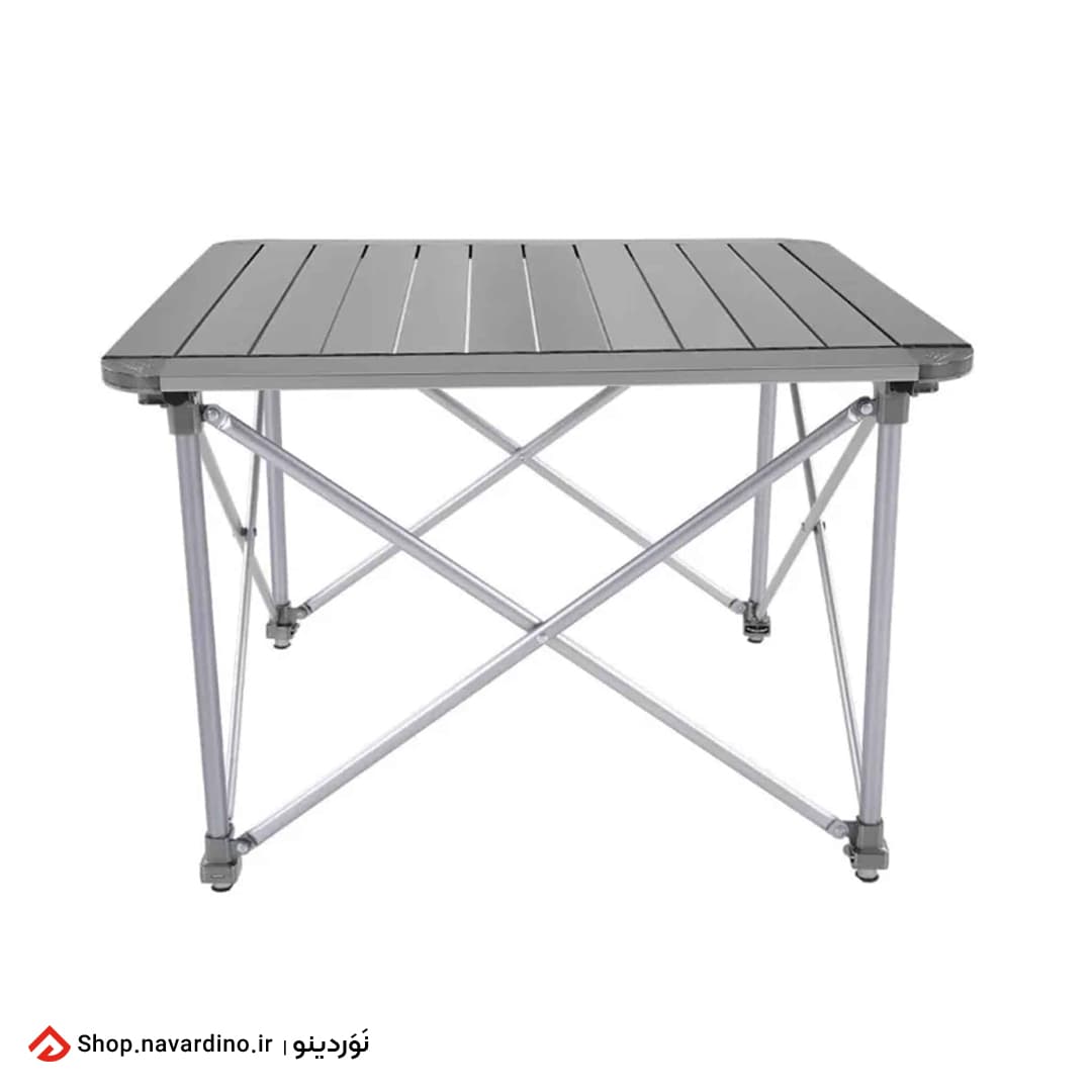 میز کمپینگ آلومینیومی BRS-Z31 (نقره ای) — تصویر ۲