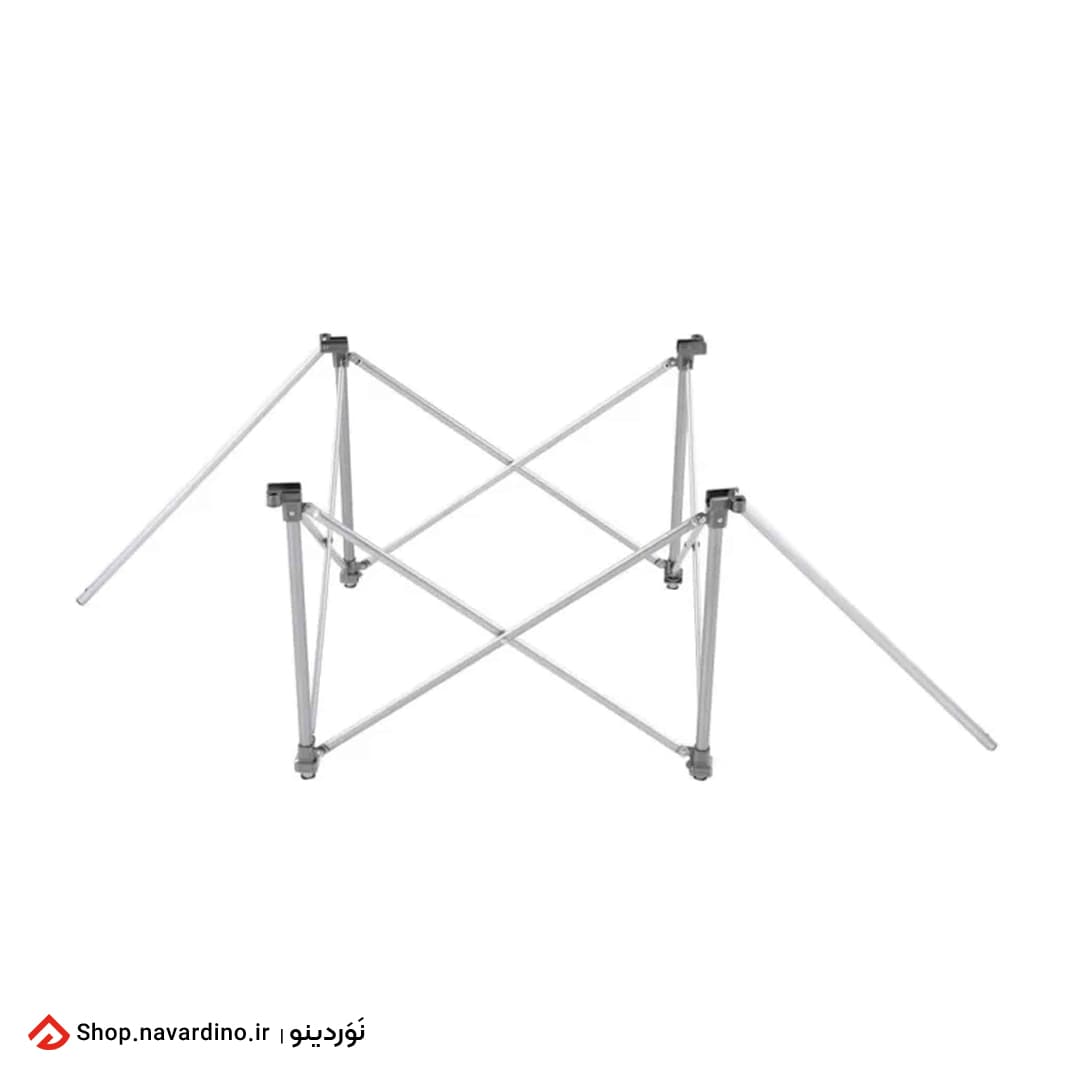 میز کمپینگ آلومینیومی BRS-Z31 (نقره ای) — تصویر ۶