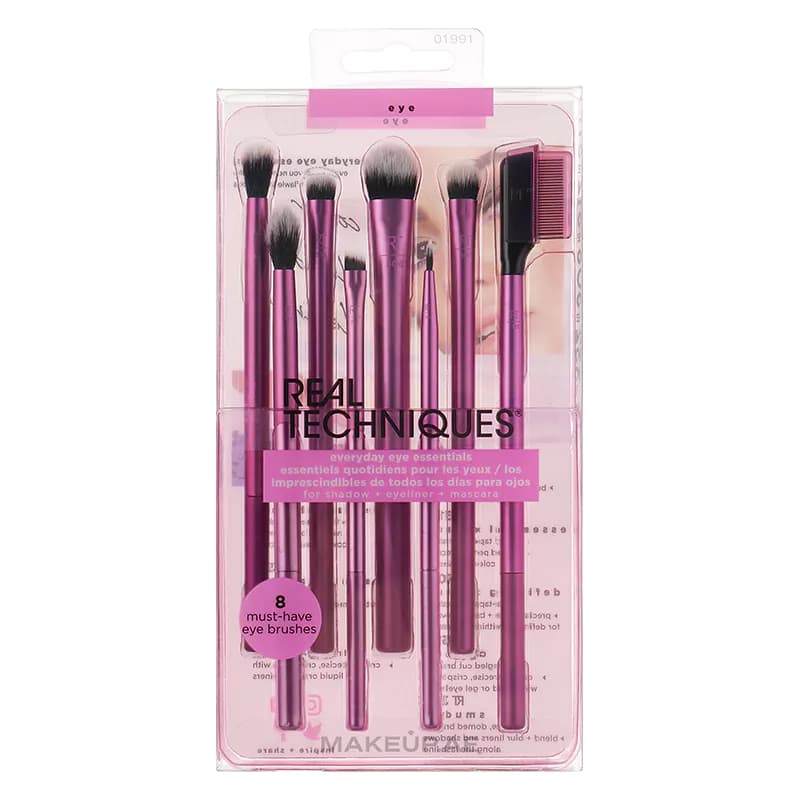ست براش ۸ تکه آرایش چشم ریل تکنیک Everyday Eye Essentials — تصویر ۶