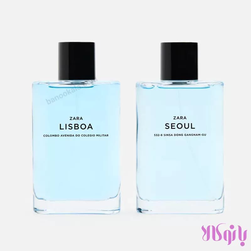 ست ادکلن زارا مردانه مدل SEOUL + LISBOA حجم 90 میلی لیتر — تصویر ۴