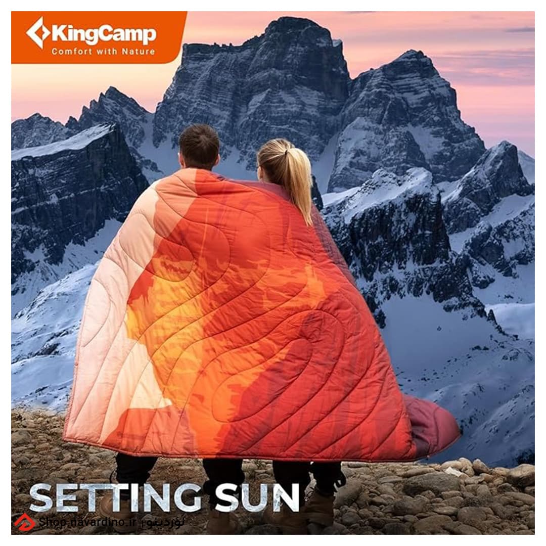 پتو 3 کاره کینگ کمپ PUFFY BLANKET KS2413 — تصویر ۶