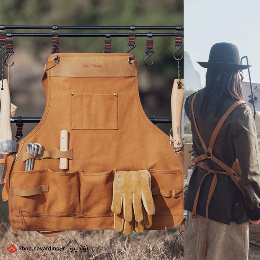 پیش بند نیچرهایک Cowhide Apron — تصویر ۹