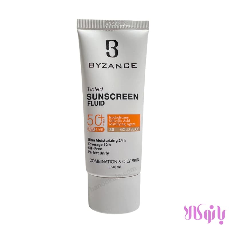 ضد آفتاب بیزانس رنگی مناسب پوست چرب حاوی SPF 50 — تصویر ۴