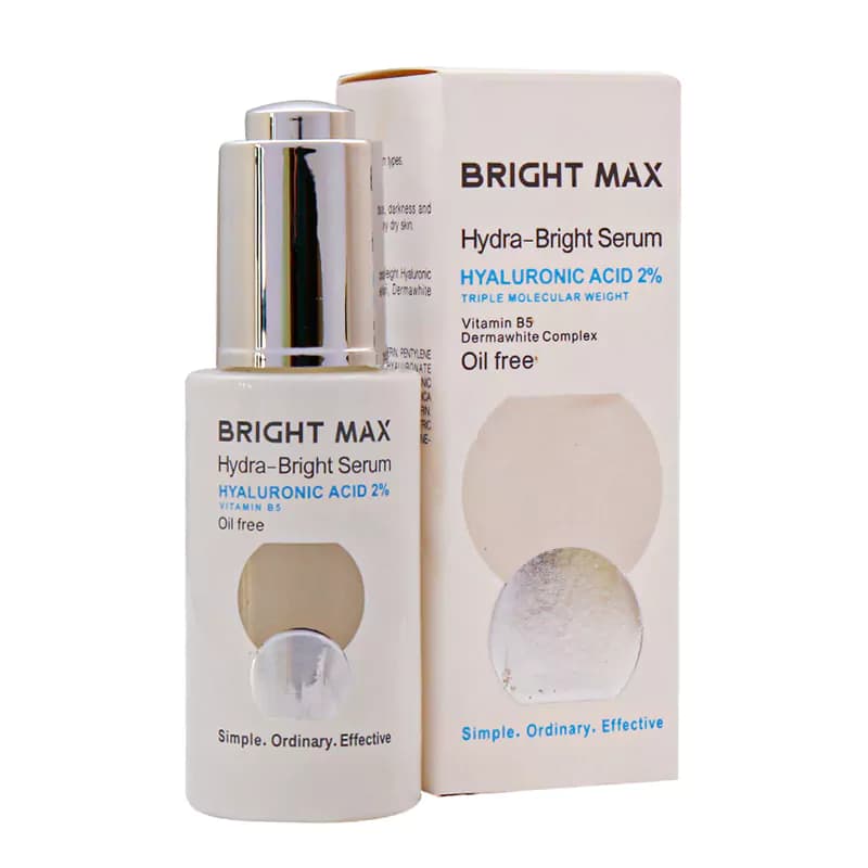 سرم آبرسان هیالورونیک اسید برایت مکس Bright Max — تصویر ۴