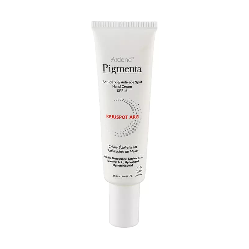 کرم دست ضد لک و روشن کننده پیگمنتا آردن حاوی SPF15 حجم 30 میلی لیتر
