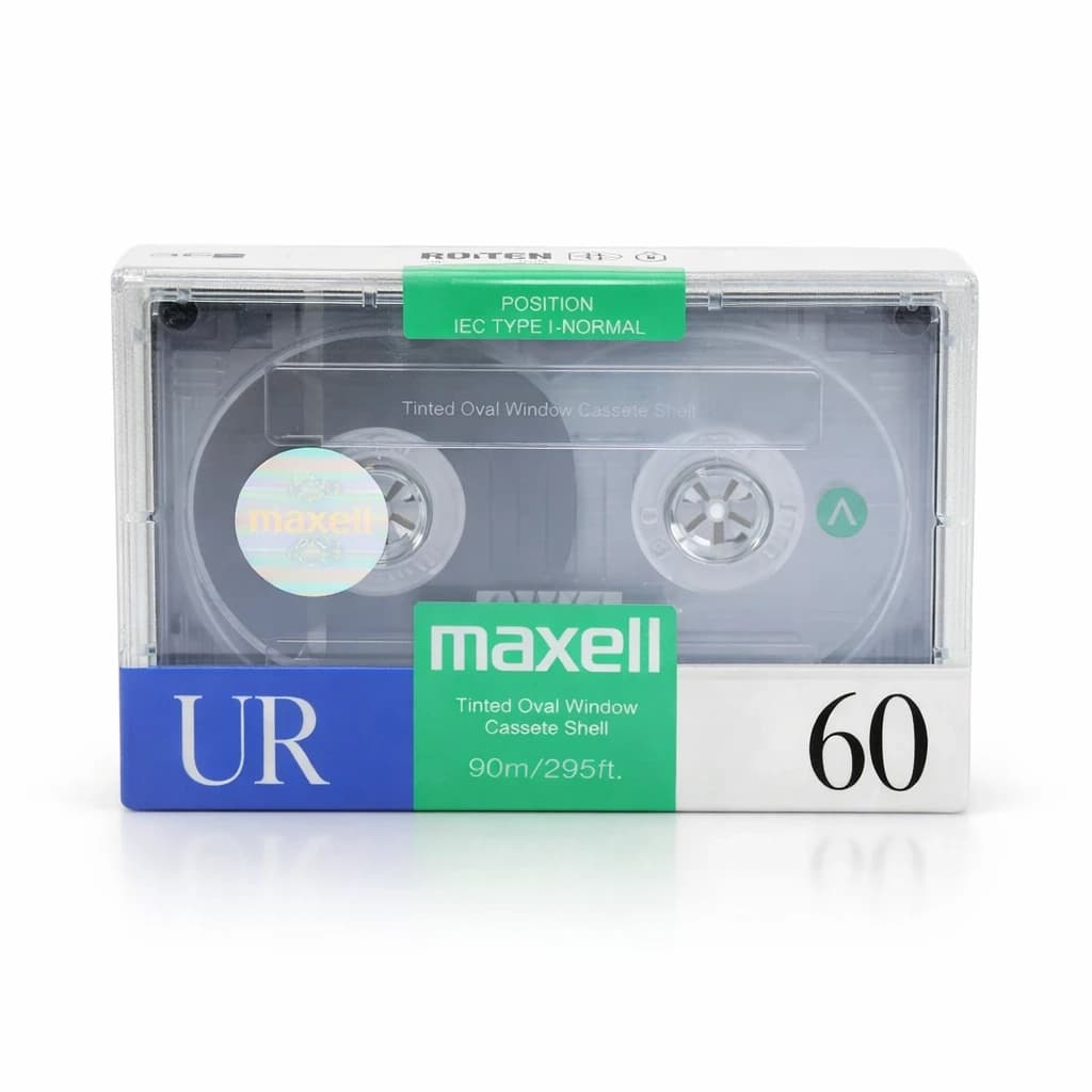 نوار کاست مکسل Maxell UR 60 — تصویر ۲